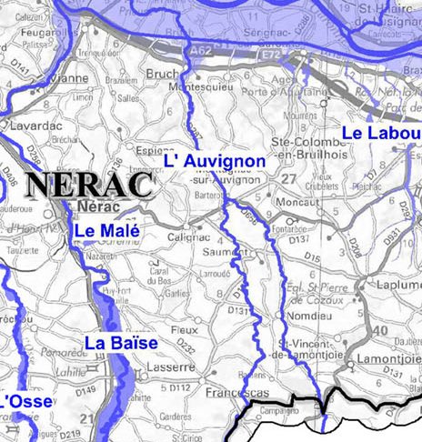 Nérac zones inondables : 66 012 € à « Albret communauté »