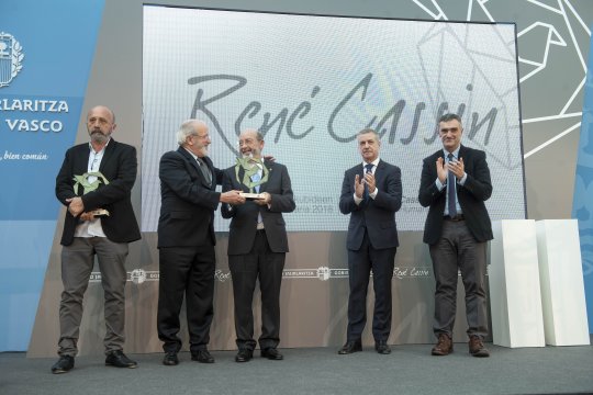 Euskadi : remise des prix René Cassin